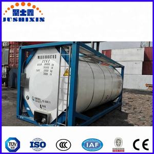 HCL Schwefelsäure 20-Fuß ASME T14 ISO-Tankcontainer 25CBM Kapazität -40~+130 Grad Design-Temperatur für Chemische Korrosive Flüssigkeiten - Product Image 3