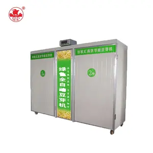 Hydroponics Wheat and Barley Seed Sprouting Animal Feed Machine mung bean sprout seedlings foster machine