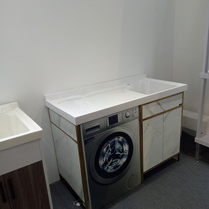 Di piccola dimensione disegno risparmiare più spazio del bagno di lavaggio <span class=keywords><strong>lavello</strong></span> recentemente lavanderia <span class=keywords><strong>vasca</strong></span> di pietra lavabo - Product Image 3