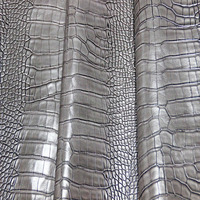 La dernière conception de peau de crocodile en cuir pu tissu pour canapé chaise siège