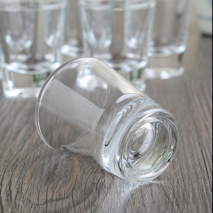 30ml mini wine glass shot glass food grade clear OEM shot glass cups