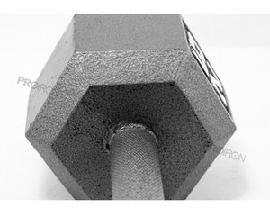 Articles de sport, crossfit fonte peinte hexagonale haltère, poids gymnase - Product Image 3