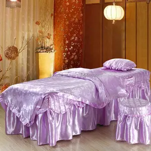 سرير تدليك مجموعة غطاء سبا طقم سرير سرير سطحي ورقة مجموعة