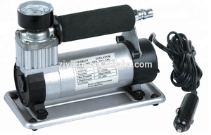 נייד 12v 150psi בוכנה כפולה בלחץ גבוה מיני מכונת צמיגה משאבת משאית מדחס אוויר צמיגה לרכב - Product Image 3