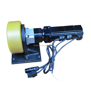Roue d'entraînement AGV 300 KG Plutools, contrôleur de moteur BLDC et frein, unité d'entraînement de diamètre de roue de 150 mm - Product Image 2
