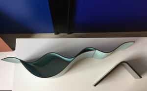 Revêtement mural Kepler, 8 mm, imperméable, ignifuge, postformage, résine phénolique, <span class=keywords><strong>stratifié</strong></span> <span class=keywords><strong>compact</strong></span>, panneau HPL, surface de façade - Product Image 3