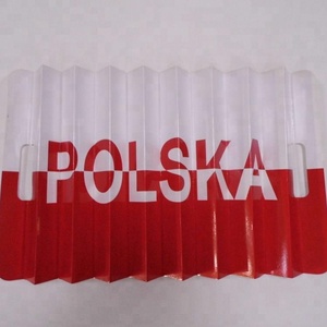 Clapet d'éventail en papier pliable Belgique personnalisé, clapet de bannière, bannière d'applaudissements - Product Image 4