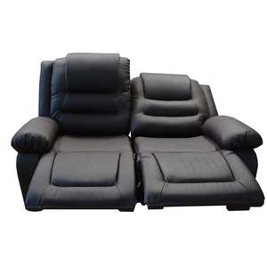 Ensemble de canapé inclinable de cinéma à domicile fauteuil inclinable manuel à <span class=keywords><strong>2</strong></span> <span class=keywords><strong>places</strong></span> pour meubles de salon canapé inclinable de salon électrique en cuir - Product Image 2