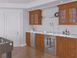 Muebles de Cocina de Madera Maciza de Última Generación, Hechos en China, Estilo Europeo Moderno y Lujoso, Personalizados - Product Image 6