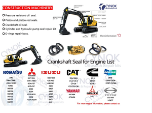 XG0019E, Sello de Aceite para Dirección Asistida para Motor, 20*43*7.3/9.9, Sellos para Motor de Excavadora, Piezas de Maquinaria de Construcción. - Product Image 3