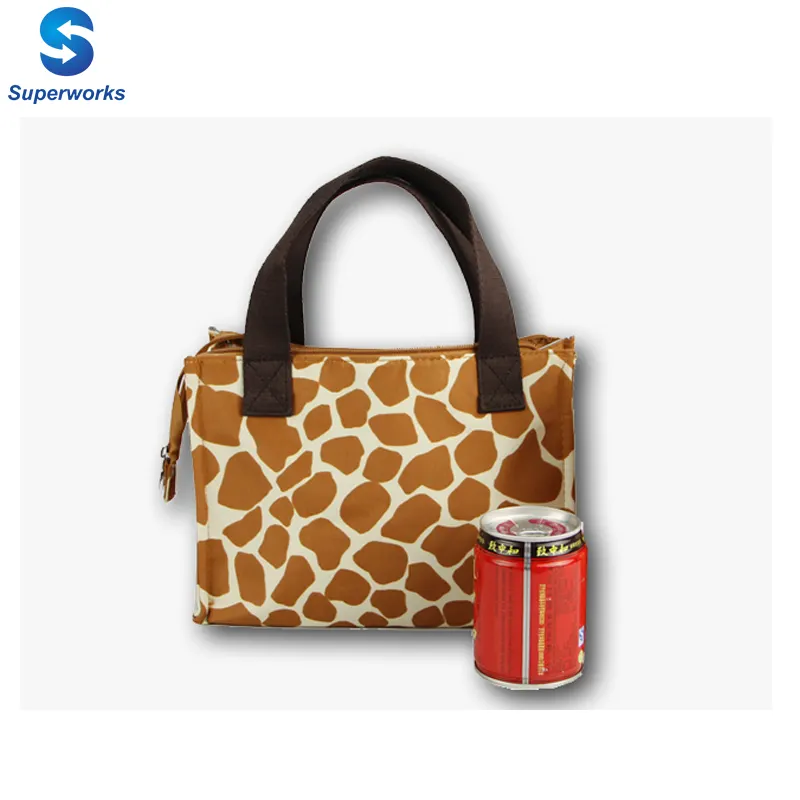 Saco de almoço para mulheres, saco macio isolado Saco térmico Lunch Box Cooler Bag Crossbody Food Handbags for Work Office Picnic