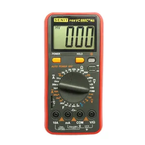 Bán Buôn Multimeter Kỹ Thuật Số VC890C + Vàng Nhà Cung Cấp/Thương Mại Đảm Bảo Nhà Cung Cấp