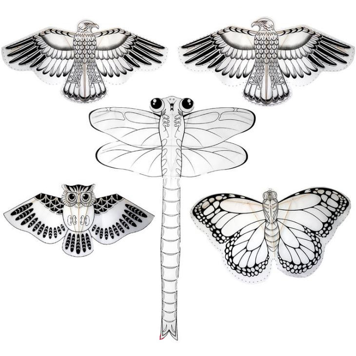 Оптовая продажа Diy пользовательский детский воздушный змей