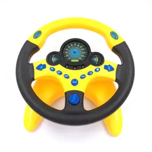 Best-selling eco-friendly Educational Toy Kids toy steering wheel for car seat CC673