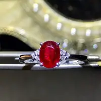 यूरोप शाही ठीक गहने आपूर्तिकर्ता 18k सोने दक्षिण अफ्रीका असली हीरे की 0.9ct कबूतर रक्त लाल प्राकृतिक रूबी की अंगूठी के लिए महिलाओं