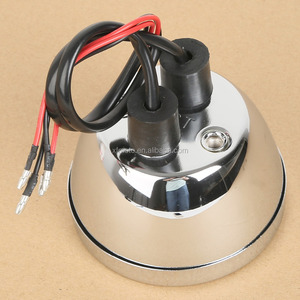 <span class=keywords><strong>Feu</strong></span> de STOP de moto en acier chromé, 12V, pour Cruiser, Cafe Racer, <span class=keywords><strong>Bobber</strong></span>, livraison gratuite - Product Image 2
