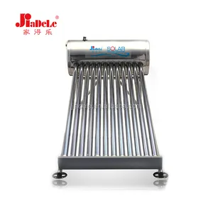 JIADELE solar heating system sap business bydesign solar boiler rooftop heat pipe Non-pressurized solar water heater 100 liter