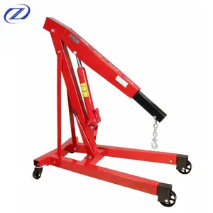 Heavy Duty Engine Hoist 3 Ton Hydraulic Cherry Picker Small Shop Crane