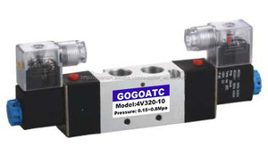 GOGO 5/<span class=keywords><strong>2</strong></span> vías neumático de la válvula solenoide doble bobina electroválvula 12v dc - Product Image 2
