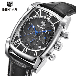BENYAR by 5113 <span class=keywords><strong>Orologio</strong></span> <span class=keywords><strong>da</strong></span> <span class=keywords><strong>Uomo</strong></span> di Lusso di Alta Gamma <span class=keywords><strong>Orologio</strong></span> <span class=keywords><strong>da</strong></span> <span class=keywords><strong>Polso</strong></span> al Quarzo 2017 Montre Homme - Product Image 4
