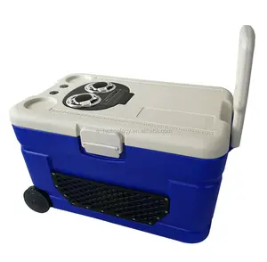 TR-enfriador térmico de gran capacidad, 60L, respetuoso con el medio ambiente, con Altavoz bluetooth, música, cofre de hielo, caja enfriadora para Kayak de plástico/canoa