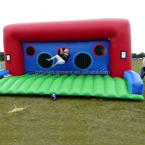 Manufacturer customized beat goalie inflatable rugby goal post for sale