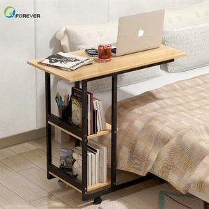 <span class=keywords><strong>Mesa</strong></span> Auxiliar Pequeña <span class=keywords><strong>Plegable</strong></span> y Móvil de Diseño Moderno y Simple con Ruedas - Product Image 2