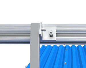 Pierna tipo techo plano <span class=keywords><strong>solar</strong></span> soporte ajustable 10-15deg 15-30deg 30-60deg - Product Image 4