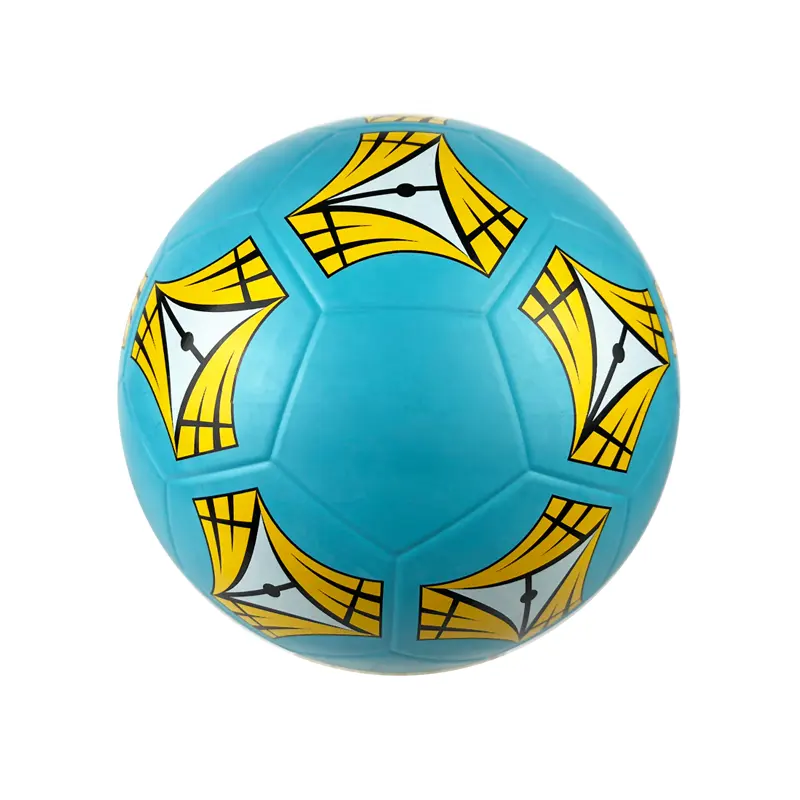 Balón de fútbol de goma, diseño de moda promocional, suave, barato, a granel