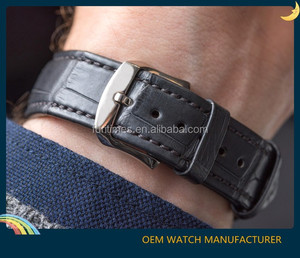 Orologio Automatico da <span class=keywords><strong>Uomo</strong></span> Classico e Alla Moda Personalizzato con Movimento MIYOTA e Cinturino in Pelle dalla Fabbrica di <span class=keywords><strong>Orologi</strong></span> Cinese - Product Image 5