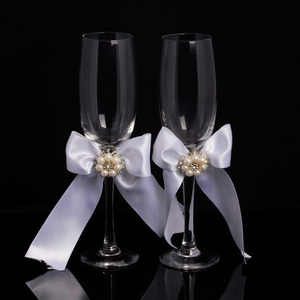 Set di cesti di fiori con fiocco in raso per <span class=keywords><strong>matrimonio</strong></span> Set di cesti di fiori - Product Image 5