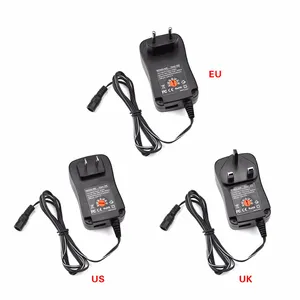 3V 4.5V 5V 6V 7.5V 9V 12V 30W AC DC Adapter Adjustable Power Supply Adaptor Universal Charger For Led Strip Camera Mobile Phone