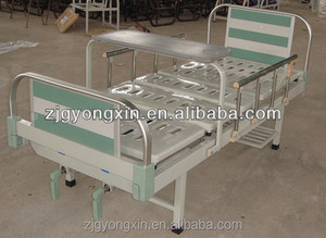 Lits d'hôpital manuels à double position, deux fonctions par manivelle pour le patient - Product Image 3