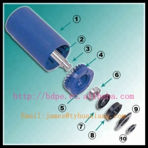 Mài mòn và tác động kháng HDPE vật liệu composite cuộc sống lâu dài tác động vành đai băng tải con lăn - Product Image 3