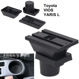 Auto accessoires Armsteun centrale Console opbergdoos auto-styling decoratie auto onderdelen Voor Toyota VIOS/YARiS L