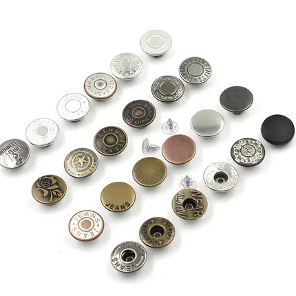 luggage parts Press studs and rivets neodymium Magnet button with strength magnet