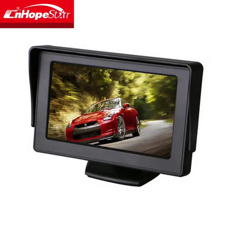 Piccolo 4 pollice display lcd screen tv monitor dell'automobile con il sistema di controllo auto in vendita