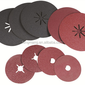 Aluminiumoxid/Siliziumkarbid Faserscheibe KF807 für Metallschleifen - Product Image 1