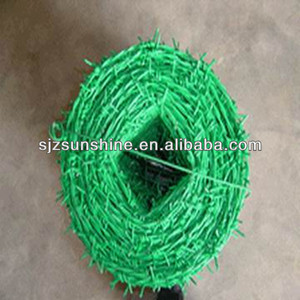 vente chaude pe enduit de fer barbelé fil à bas prix - Product Image 1