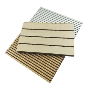 Bảng Điều Khiển Hấp Thụ Âm Thanh Bằng Gỗ Mdf