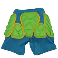Shorts de protection 3D pour enfants avec rembourrage EVA – Équipement de protection pour le ski, le patinage et le snowboard – Short anti-choc