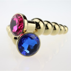 Golden Hot Men Women Sex Fat Ass Bead Anal Plug - Product Image 4