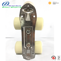 Support de châssis professionnel en plaque d'aluminium de haute qualité pour patins à roulettes derby quad