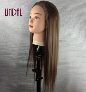 LINDAL Hair Salon Equipments Natural Hair Mannequin Barber Training <strong>Head</strong>,Professional Hairdressing <strong>Styling</strong> Training <strong>Head</strong> - Product Image 2