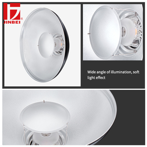 JINBEI QZ-50 Fotografiche Beauty Dish Riflettore con Miele di Favo <span class=keywords><strong>Bianco</strong></span> 50 centimetri Bowens Mount per la <span class=keywords><strong>Fotografia</strong></span> di Ritratto - Product Image 4