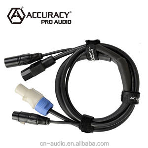 Précision Pro Audio APCON15-6FT PowerCON 3 Broches DMX <span class=keywords><strong>Combo</strong></span> Connecteur Câble - Product Image 2