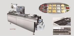 <span class=keywords><strong>Machine</strong></span> d'emballage sous vide thermoformante entièrement automatique pour céréales, noix, jambon et saucisses - Product Image 3
