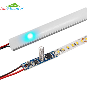 24 volt 2 manieren led dimmer schakelaar aan-uit schakelaar led strip dimmer