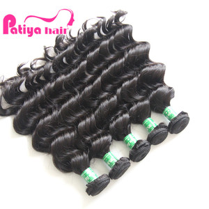Paquetes de Cabello Humano Peruano Virgen Ondulado Natural de Doble Trama, Grado 14A, de Una Donante, para <span class=keywords><strong>Chicas</strong></span> de 18 Años, Venta al por Mayor - Product Image 2