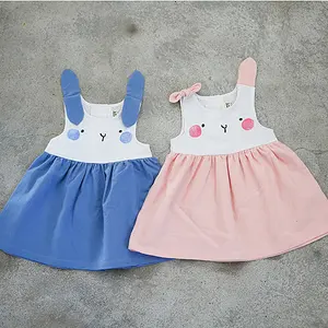 Wholesale Infant Clothes Clothing 1 Year Toddler Angel Smocked Dresses For Baby